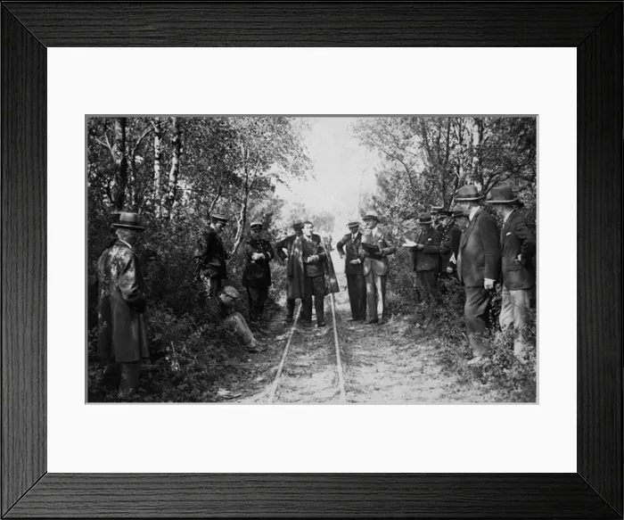 Framed Print : Crime Reconstruction Framed Print : Crime Reconstruction