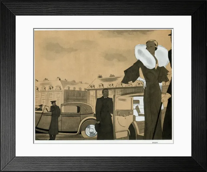 Framed Print : Car Door Opened for Lady Framed Print : Car Door Opened for Lady