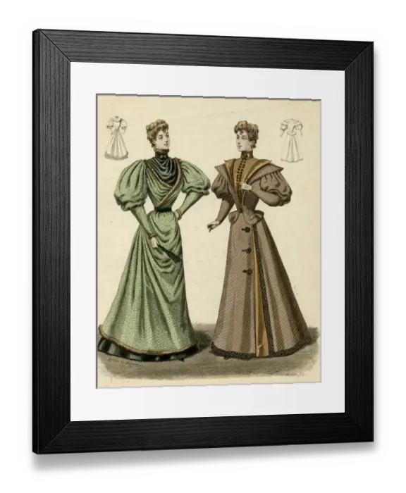 Framed Print : Costume / Lacourriere 90S Framed Print : Costume / Lacourriere 90S