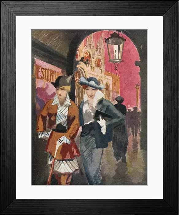 Framed Print : Social / Venice Street Framed Print : Social / Venice Street