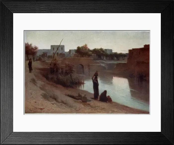 Framed Print : Women at Facus / 1904 Framed Print : Women at Facus / 1904