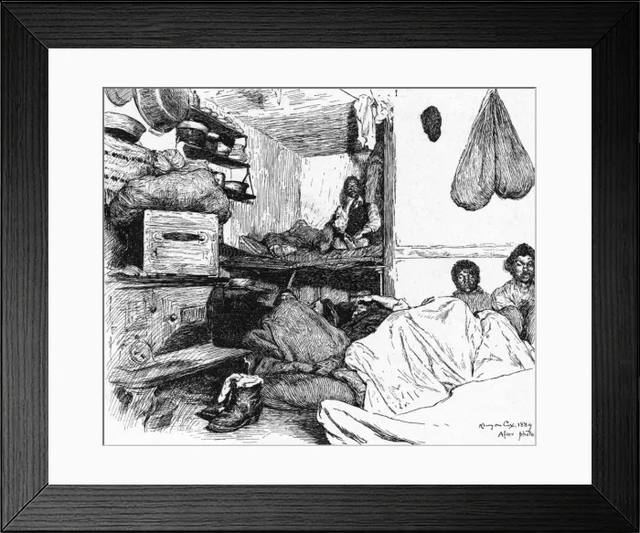 Framed Print : Social / USA / Cheap Lodging Framed Print : Social / USA / Cheap Lodging