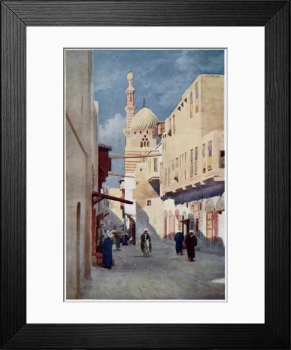 Framed Print : Cairo - the Sais Mosque Framed Print : Cairo - the Sais Mosque