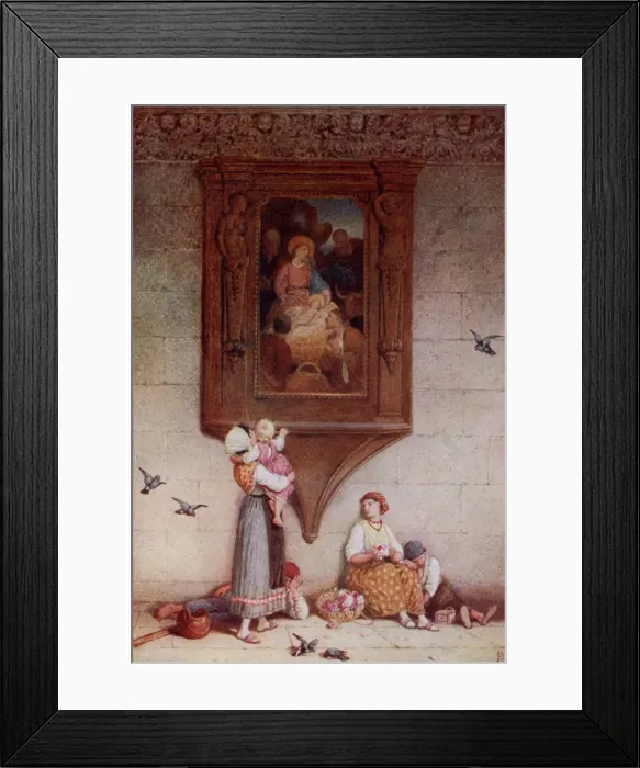 Framed Print : Venice / Doges Palace Ent Framed Print : Venice / Doges Palace Ent