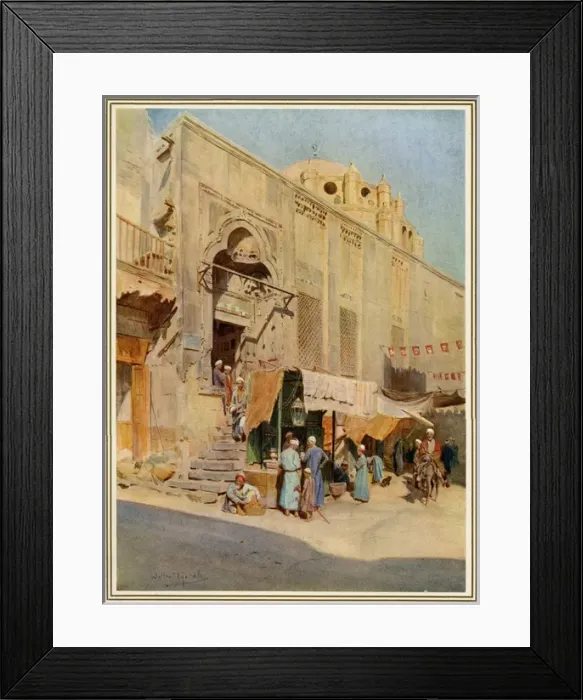 Framed Print : Mohammed Bey Mosque Framed Print : Mohammed Bey Mosque