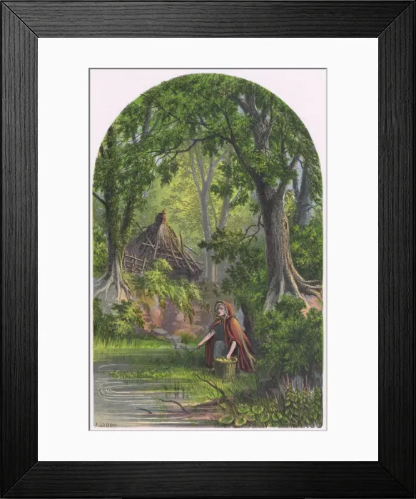 Framed Print : Social / Gathering Cress Framed Print : Social / Gathering Cress