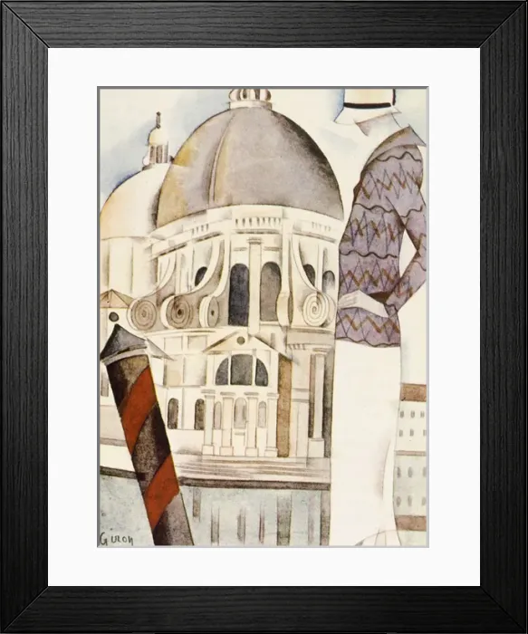 Framed Print : Sightseer, Venice 1924 Framed Print : Sightseer, Venice 1924