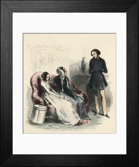 Framed Print : Mother in Law  /  Pauquet
