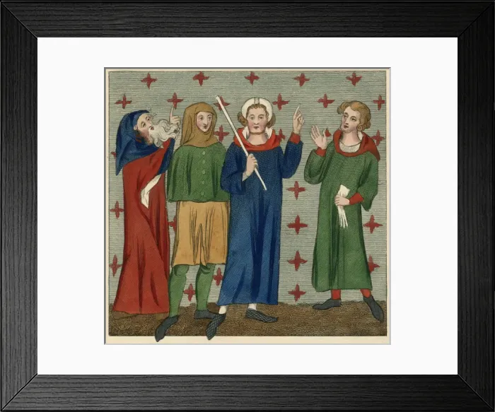 Framed Print : English Seneschal / C14 Framed Print : English Seneschal / C14