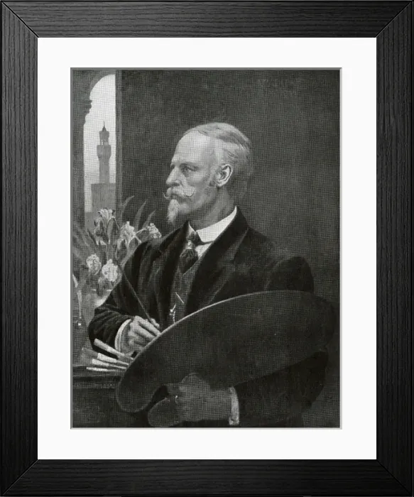 Framed Print : Walter Crane Painting Framed Print : Walter Crane Painting
