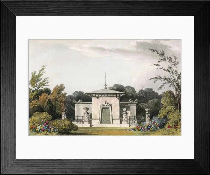 Framed Print : Bathing Pavilion Framed Print : Bathing Pavilion