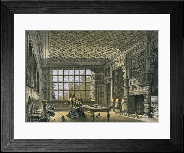 Framed Print : Combe Abbey / Warks / 17C Framed Print : Combe Abbey / Warks / 17C