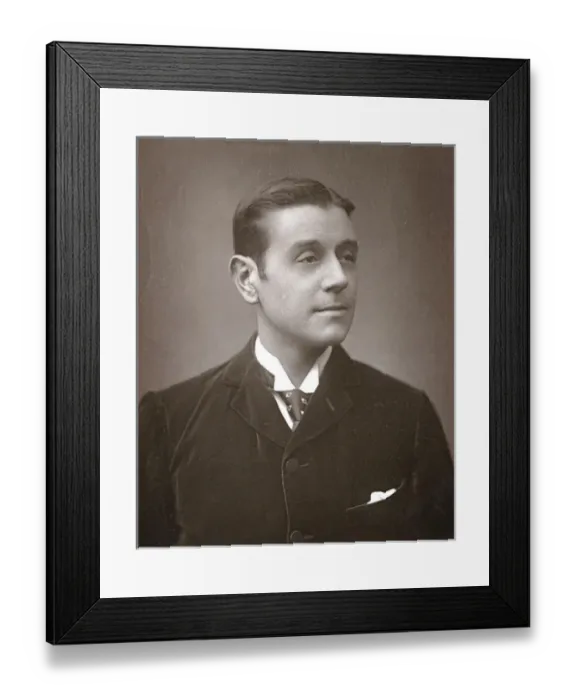 Framed Print : Male Type / E D Ward 1890S Framed Print : Male Type / E D Ward 1890S