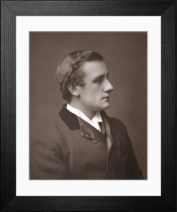 Framed Print : Male Type / F Mellish 1890 Framed Print : Male Type / F Mellish 1890