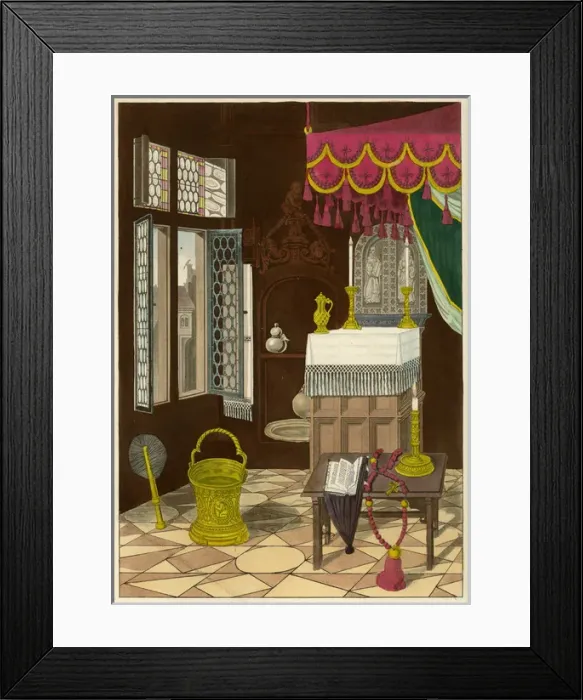 Framed Print : 16th Century Room Framed Print : 16th Century Room