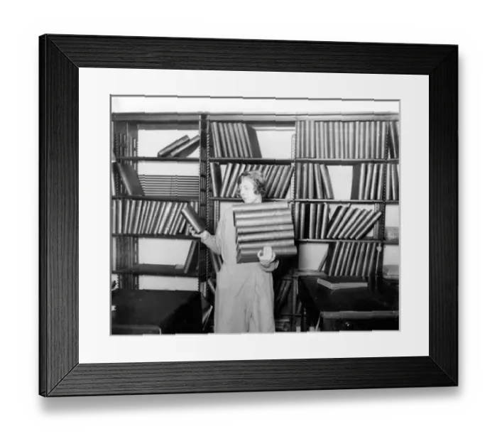 Framed Print : Braille Books on Shelf Framed Print : Braille Books on Shelf