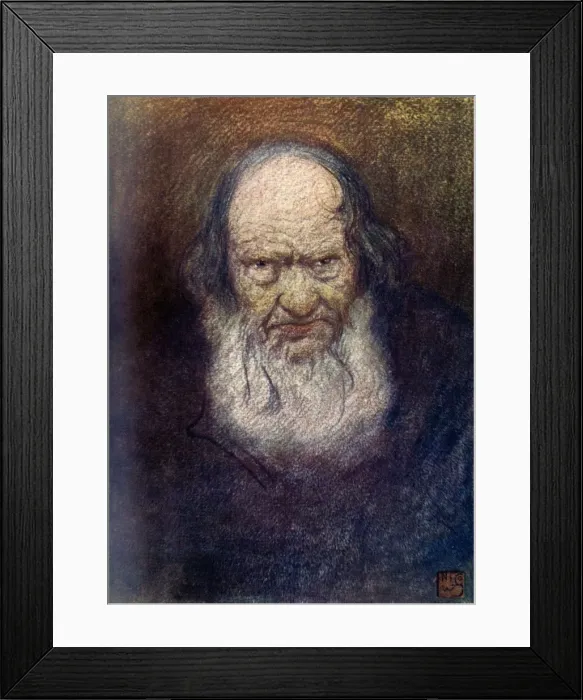 Framed Print : Male Type / Old Norwegian Framed Print : Male Type / Old Norwegian