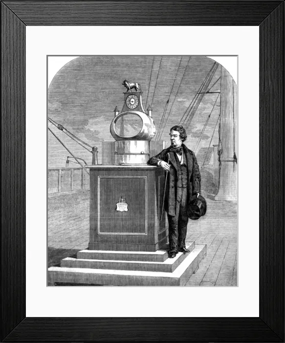 Framed Print : Great Eastern / Compasses Framed Print : Great Eastern / Compasses