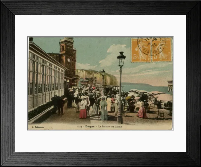 Framed Print : Dieppe / Casino Terrace Framed Print : Dieppe / Casino Terrace