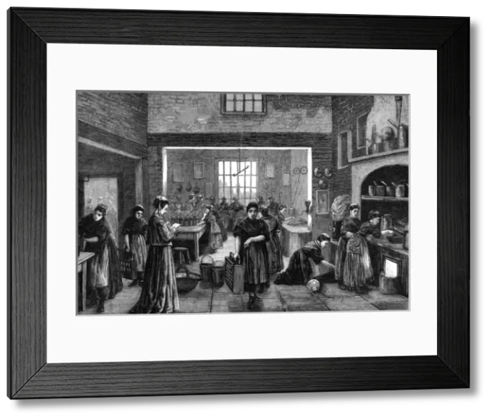 Framed Print : Fulham Female Prison Framed Print : Fulham Female Prison