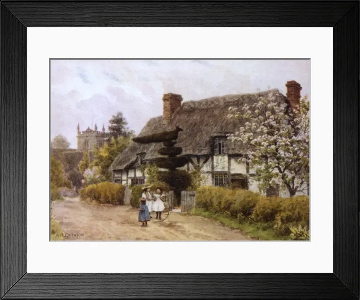 Framed Print : Norton Cottage Framed Print : Norton Cottage