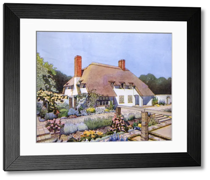 Framed Print : Country Cottage by Kay Framed Print : Country Cottage by Kay