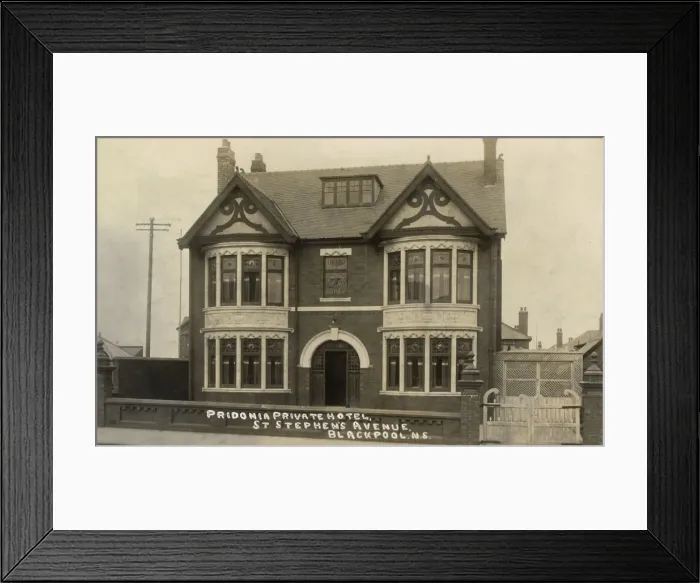 Framed Print : Pridonia, Blackpool Framed Print : Pridonia, Blackpool