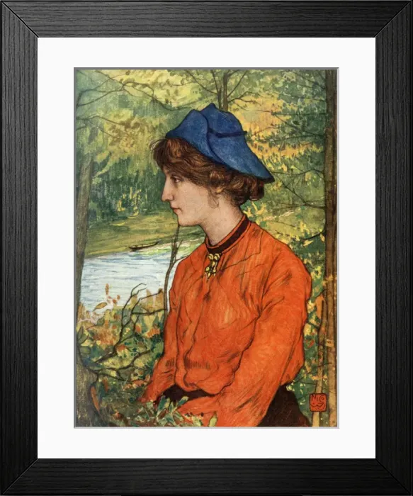 Framed Print : Norwegian Woman Framed Print : Norwegian Woman
