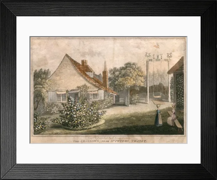Framed Print : The Shallows Cottage Framed Print : The Shallows Cottage