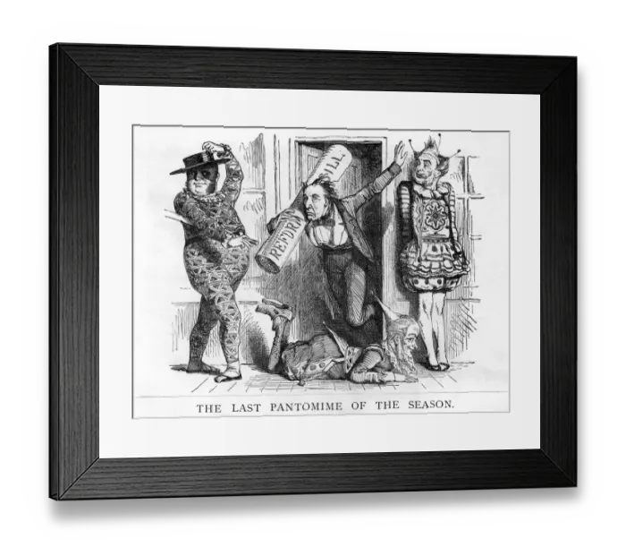 Framed Print : Disraeli / Reform 1859 Framed Print : Disraeli / Reform 1859