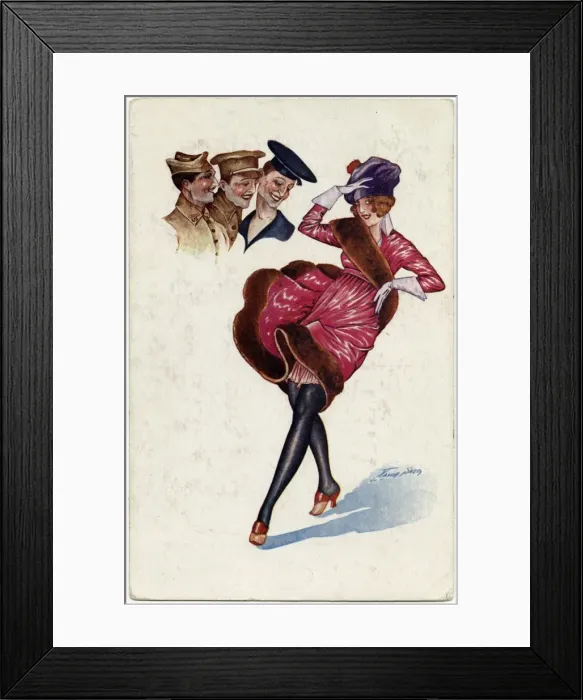 Framed Print : Female Type / Paris 1 / 2 Framed Print : Female Type / Paris 1 / 2