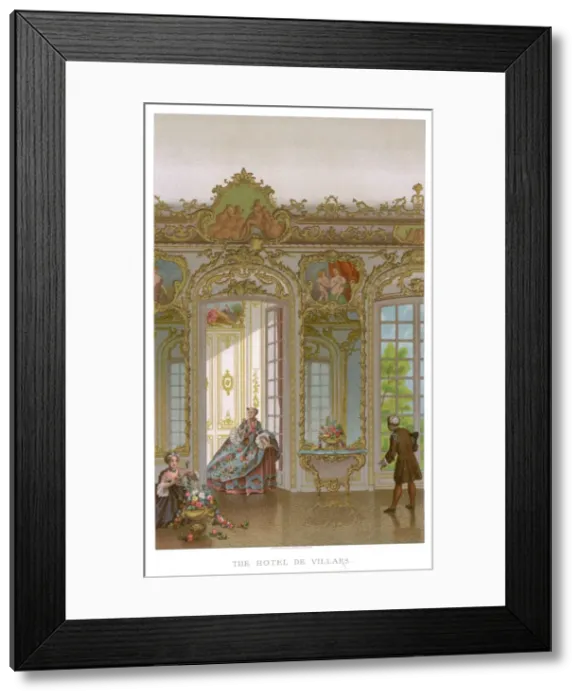 Framed Print : Hotel De Villars Framed Print : Hotel De Villars