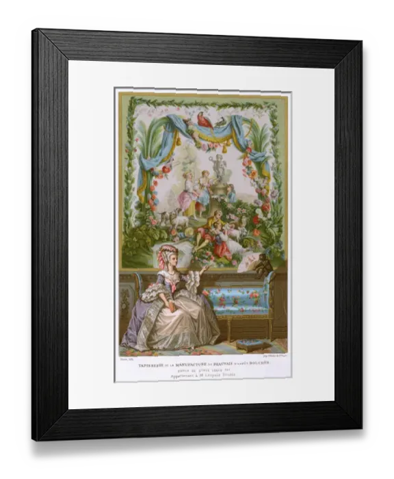 Framed Print : French Interior Framed Print : French Interior