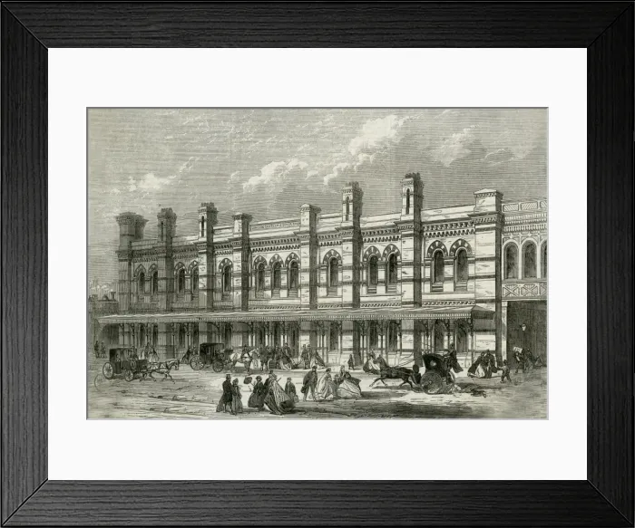Framed Print : Blackfriars Station Framed Print : Blackfriars Station