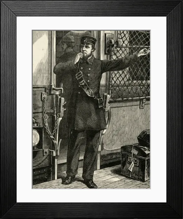 Framed Print : GUARD (1860S) Framed Print : GUARD (1860S)