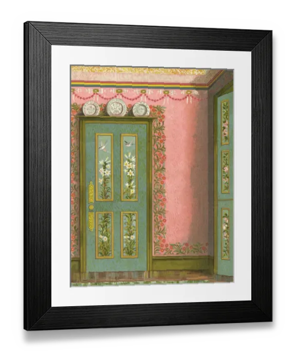 Framed Print : A sitting room Framed Print : A sitting room