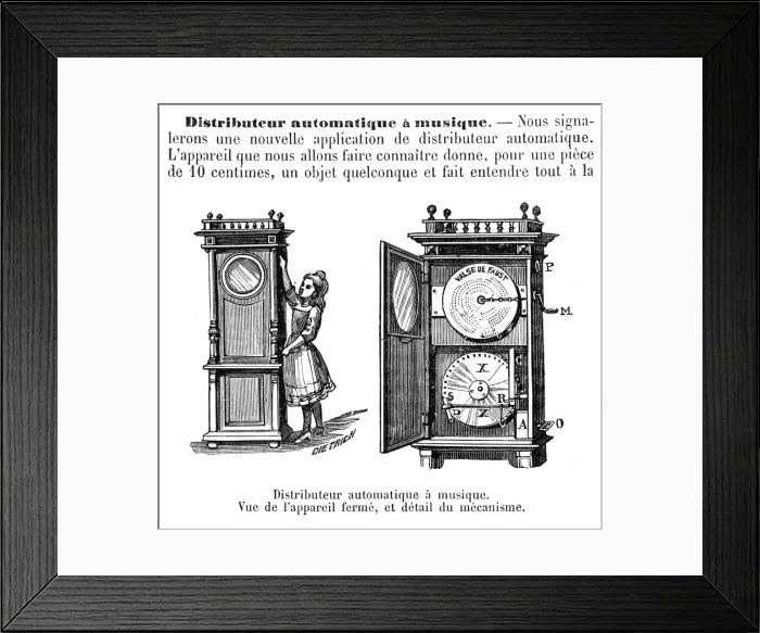 Framed Print : The First Juke Box? Framed Print : The First Juke Box?