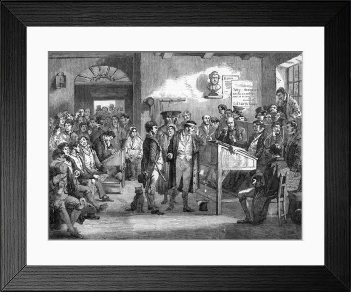 Framed Print : Irish Petty Sessions Framed Print : Irish Petty Sessions