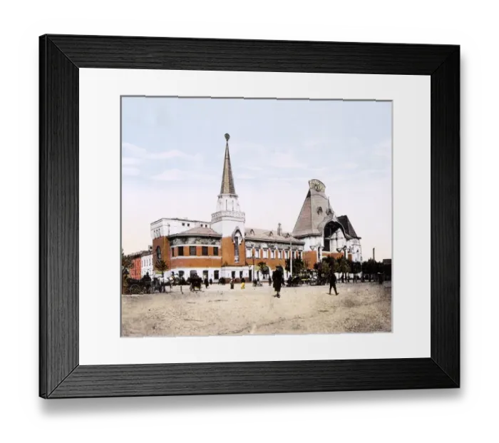 Framed Print : Moscow Yaroslavl Station Framed Print : Moscow Yaroslavl Station