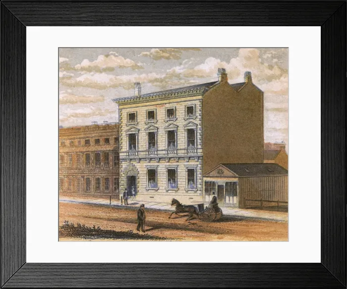 Framed Print : Victorian Building Framed Print : Victorian Building