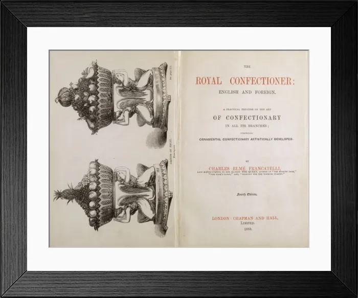 Framed Print : Francatellis Title Page Framed Print : Francatellis Title Page