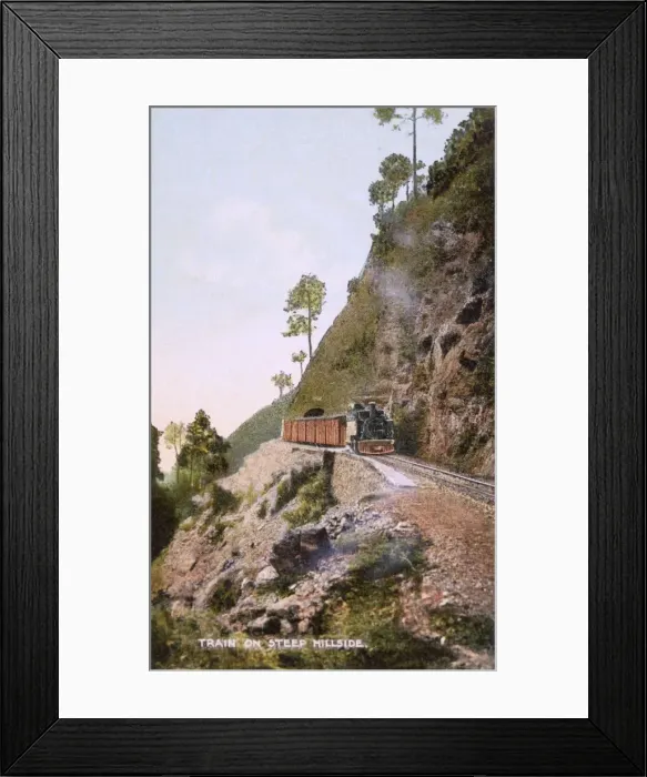 Framed Print : Kalka-Dharampur Rly 8 Framed Print : Kalka-Dharampur Rly 8