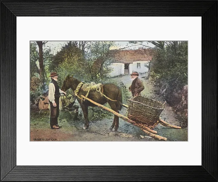 Framed Print : Irish Slide Car Framed Print : Irish Slide Car