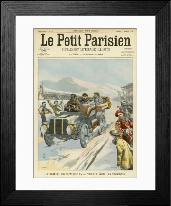 Framed Print : Rus-Jap War / Kuropatkin Framed Print : Rus-Jap War / Kuropatkin