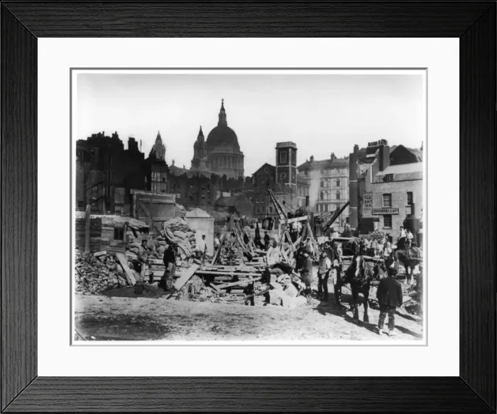 Framed Print : City Building Site Framed Print : City Building Site