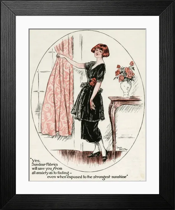 Framed Print : Tunic Dress 1920 Framed Print : Tunic Dress 1920