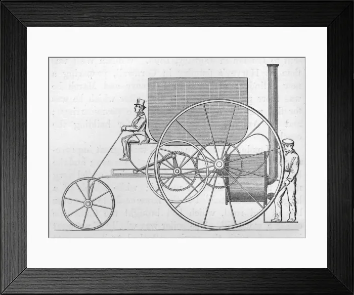 Framed Print : Trevithicks Later Car Framed Print : Trevithicks Later Car