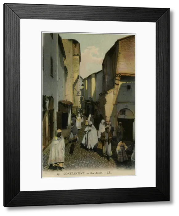 Framed Print : Algeria Street Scene 20C Framed Print : Algeria Street Scene 20C