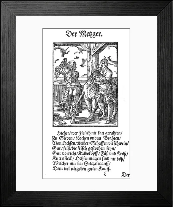 Framed Print : A bell founder, 16th century Germany Framed Print : A bell founder, 16th century Germany
