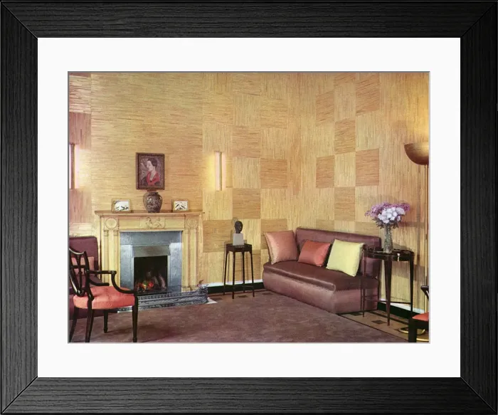 Framed Print : Living Room by Fleming Framed Print : Living Room by Fleming